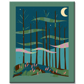 Painting by Numbers Lonely forest I